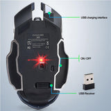 X8 Wireless Charging Gaming Mouse | Rechargeable Gaming Mouse 170g