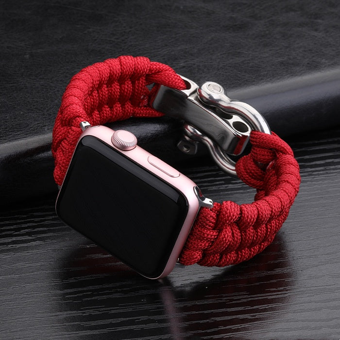 Nylon Sports iWatch Woven Steel Buckle Strap 38/42/40/44mm | Durable Band