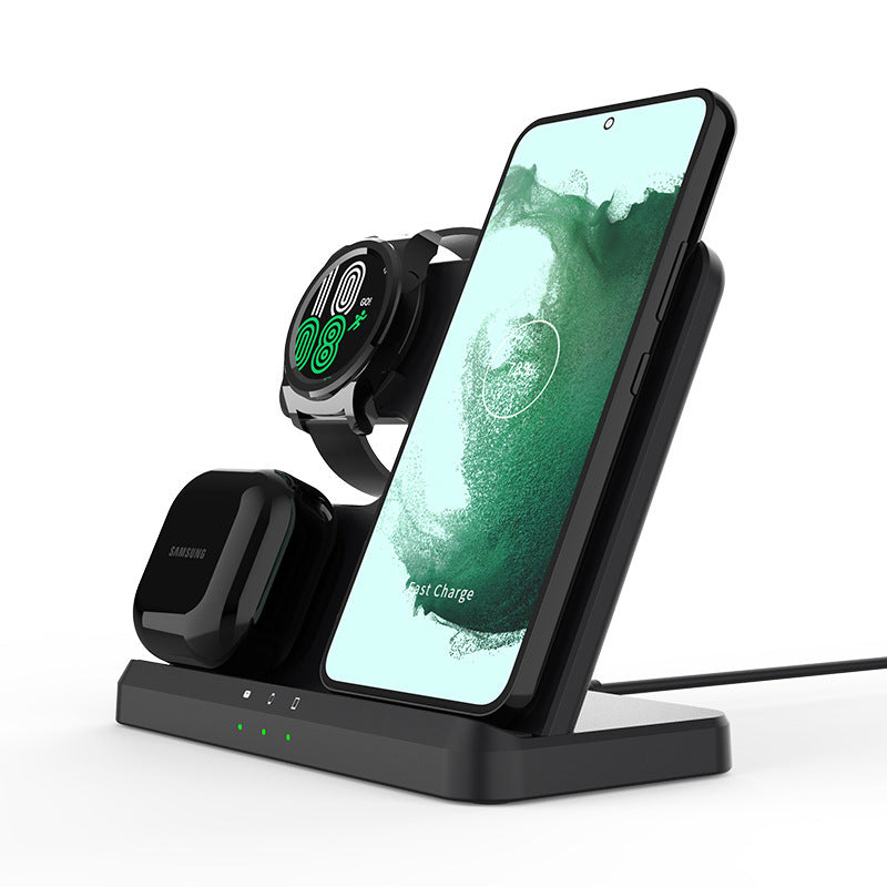 Folding Screen Desktop Wireless Charger | 3-in-1 Charging Station
