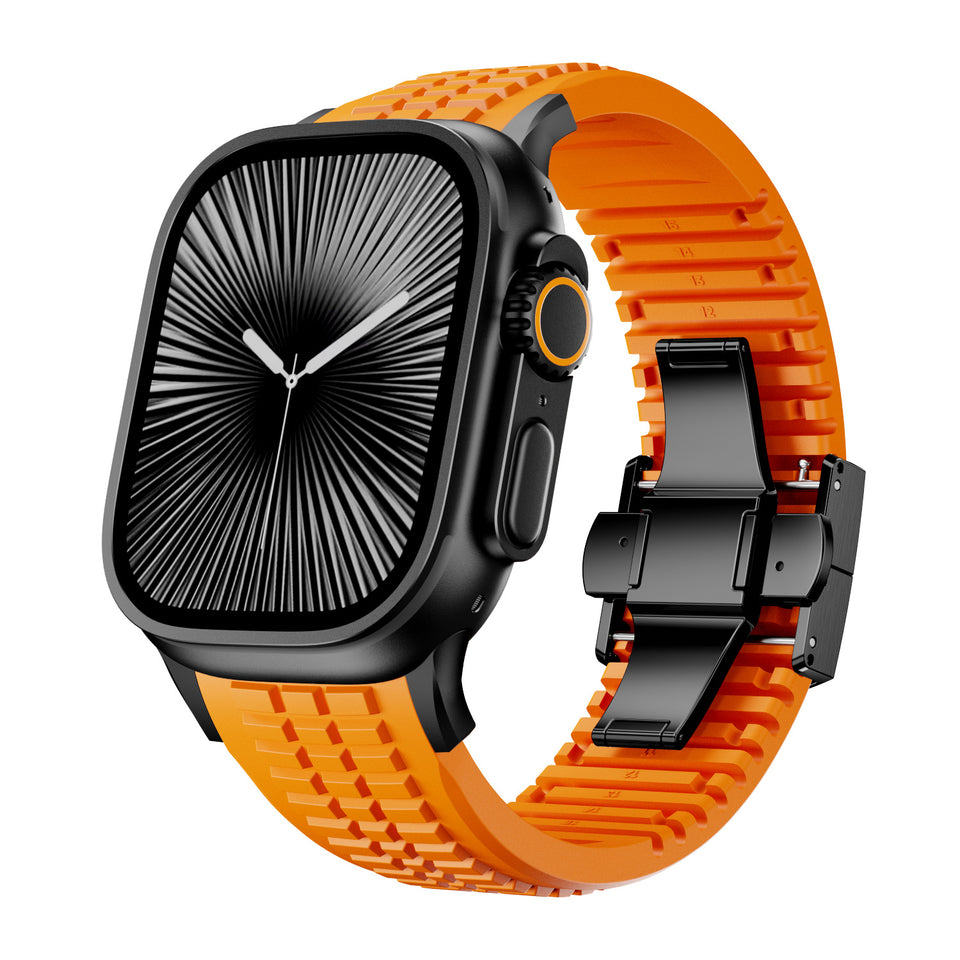 Silicone Strap For Watch Grenade Style | Durable Watch Band 64g