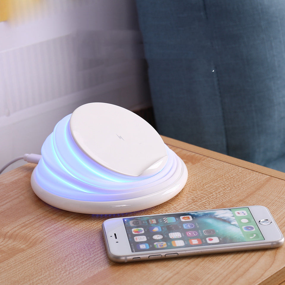 New Wireless Charger 10W Fast Charging Pad | Qi-Compatible 138mm