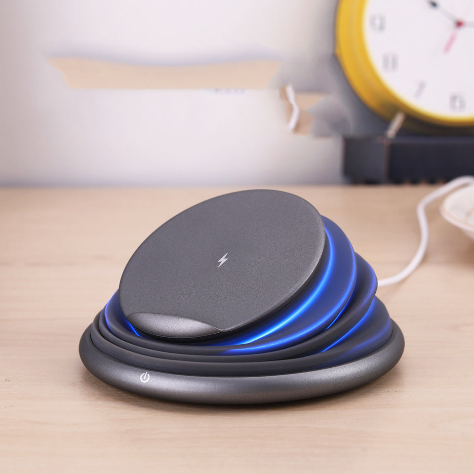 New Wireless Charger 10W Fast Charging Pad | Qi-Compatible 138mm