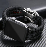 Nylon Sports iWatch Woven Steel Buckle Strap 38/42/40/44mm | Durable Band