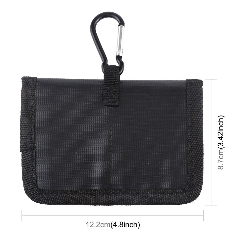 Action Camera Lithium Battery Explosion-Proof Storage Bag | Safe Transport 55g