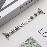 Watch Band Stainless Steel Punk Chain | Edgy Watch Strap Accessory