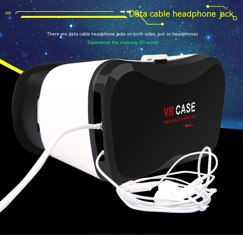 Phone 3D VR Glasses Head-Mounted Virtual Reality Headset | Immersive Gaming