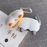 Wireless Headset Case Silicone Protective Cover | Yellow & Grey