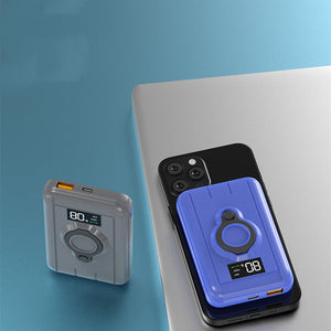Mini Magnetic 10000mAh Wireless Power Bank | Portable Fast Charger 275g