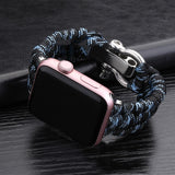 Nylon Sports iWatch Woven Steel Buckle Strap 38/42/40/44mm | Durable Band