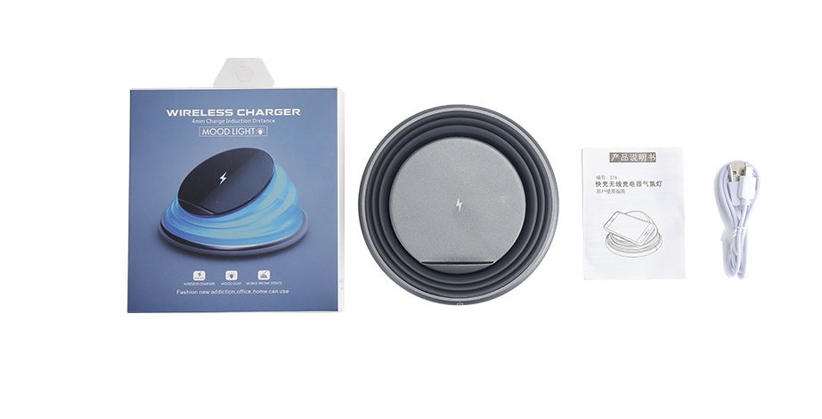 New Wireless Charger 10W Fast Charging Pad | Qi-Compatible 138mm