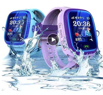 DF25 Children Waterproof Smart Watch GPS Call SOS | Kids Safety Watch