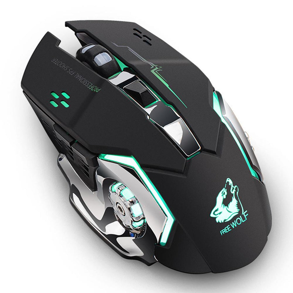 X8 Wireless Charging Gaming Mouse | Rechargeable Gaming Mouse 170g