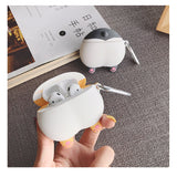 Wireless Headset Case Silicone Protective Cover | Yellow & Grey