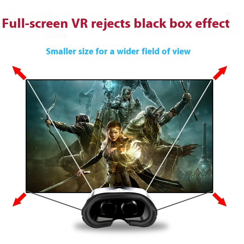 Classic White VR Glasses for Mobile Phones | Portable Virtual Reality Headset