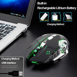 X8 Wireless Charging Gaming Mouse | Rechargeable Gaming Mouse 170g