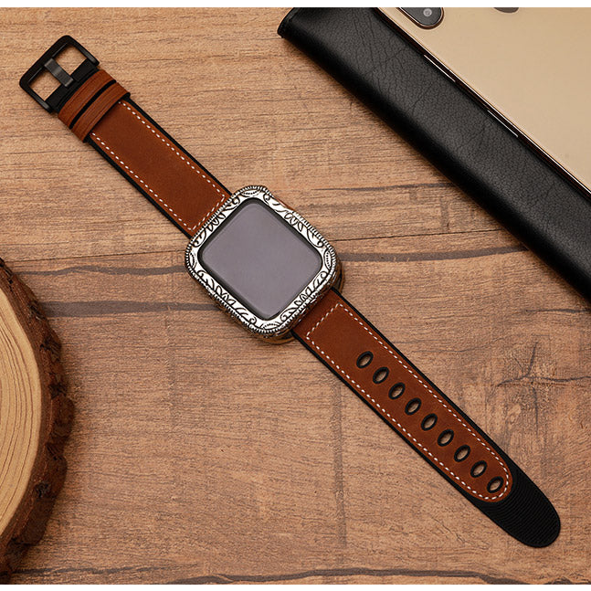 Ethnic Watch Belt Case Bezel Protective Cover | Stylish Watch Protection