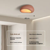 Japanese Style Silent Ceiling Lamp Simple Modern Cream | Minimalist Lighting