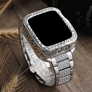 Ethnic Watch Belt Case Bezel Protective Cover | Stylish Watch Protection
