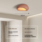 Japanese Style Silent Ceiling Lamp Simple Modern Cream | Minimalist Lighting
