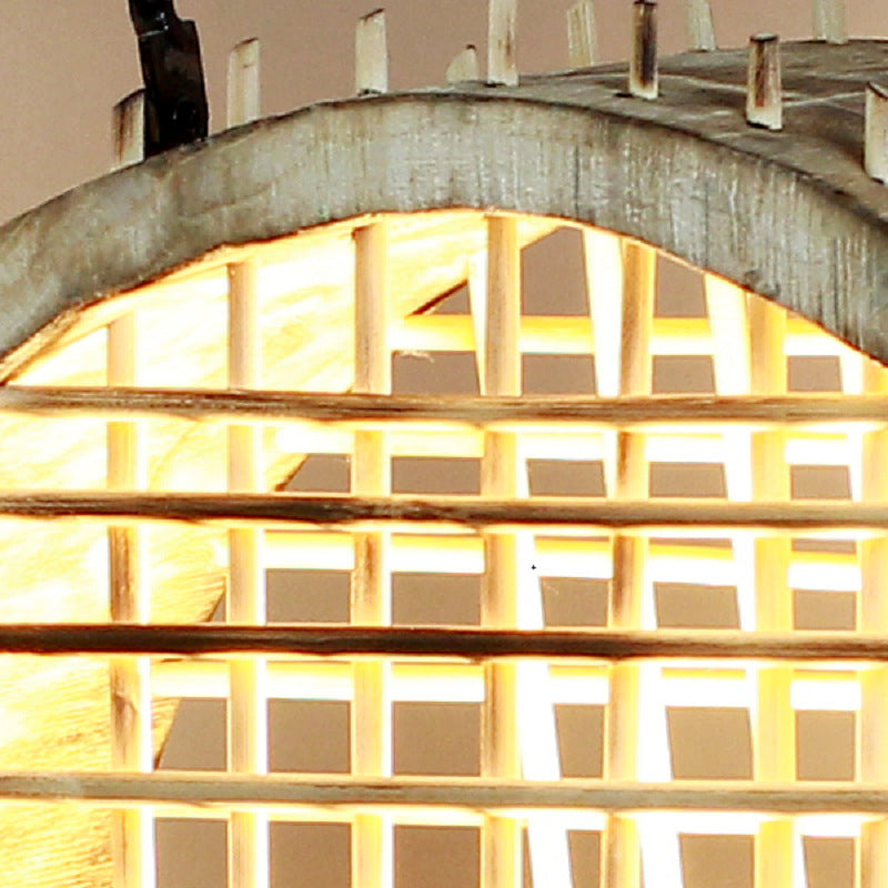 Hand Made Decorative Lamps Lanterns Rural Cozy Homestay | Pastoral Wood 2520g