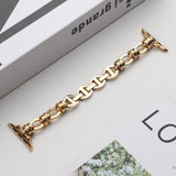 Watch Band Stainless Steel Punk Chain | Edgy Watch Strap Accessory