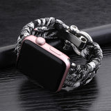 Nylon Sports iWatch Woven Steel Buckle Strap 38/42/40/44mm | Durable Band