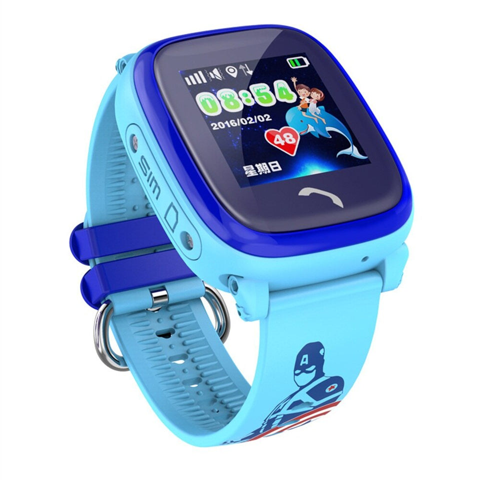 DF25 Children Waterproof Smart Watch GPS Call SOS | Kids Safety Watch