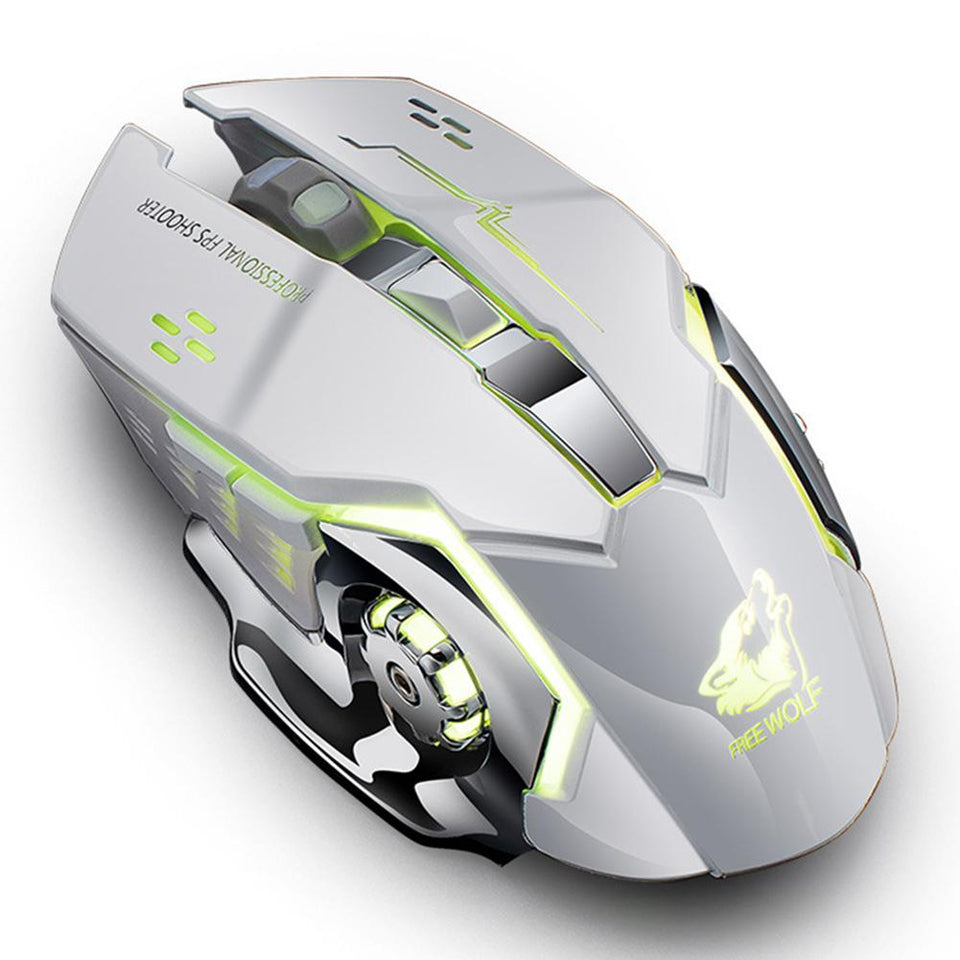 X8 Wireless Charging Gaming Mouse | Rechargeable Gaming Mouse 170g