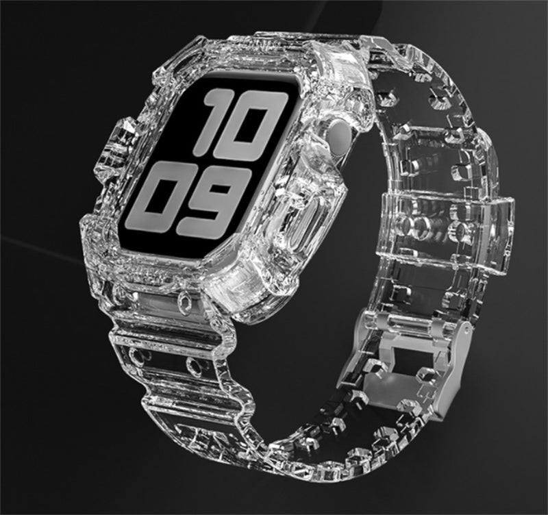 Watch7 Integrated Armor Silicone Strap | Protective Watch Band 45g