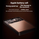 Transparent Bracket Magnetic Suction Power Bank with Cable | 266g Portable