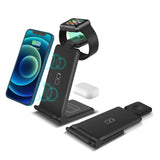 3-in-1 Wireless Charger Station Fast Charging Stand | Multi-Device Dock