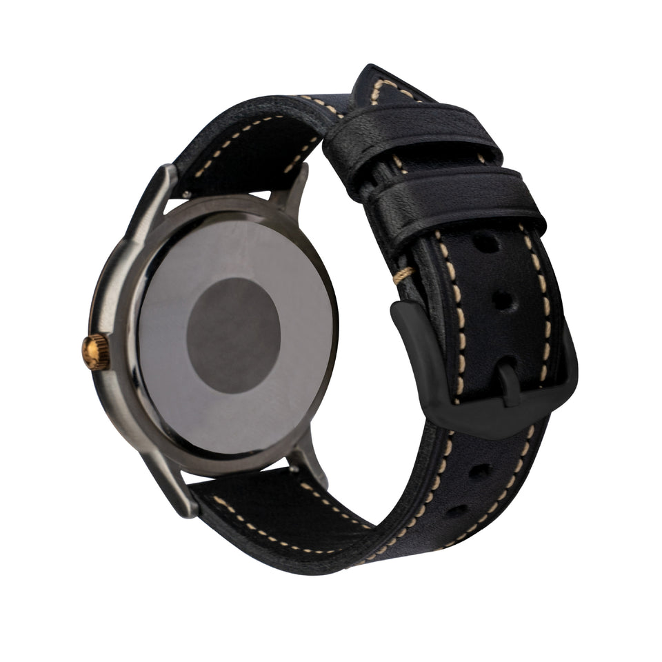 Retro Pure Cowhide Leather Watch Strap Pin Buckle | Vintage Watch Band