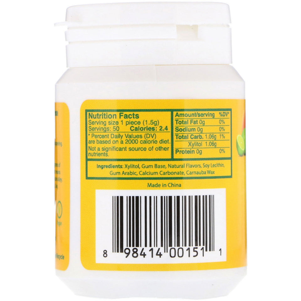 Epic Dental Xylitol Fresh Fruit Gum (1x50 Ct)