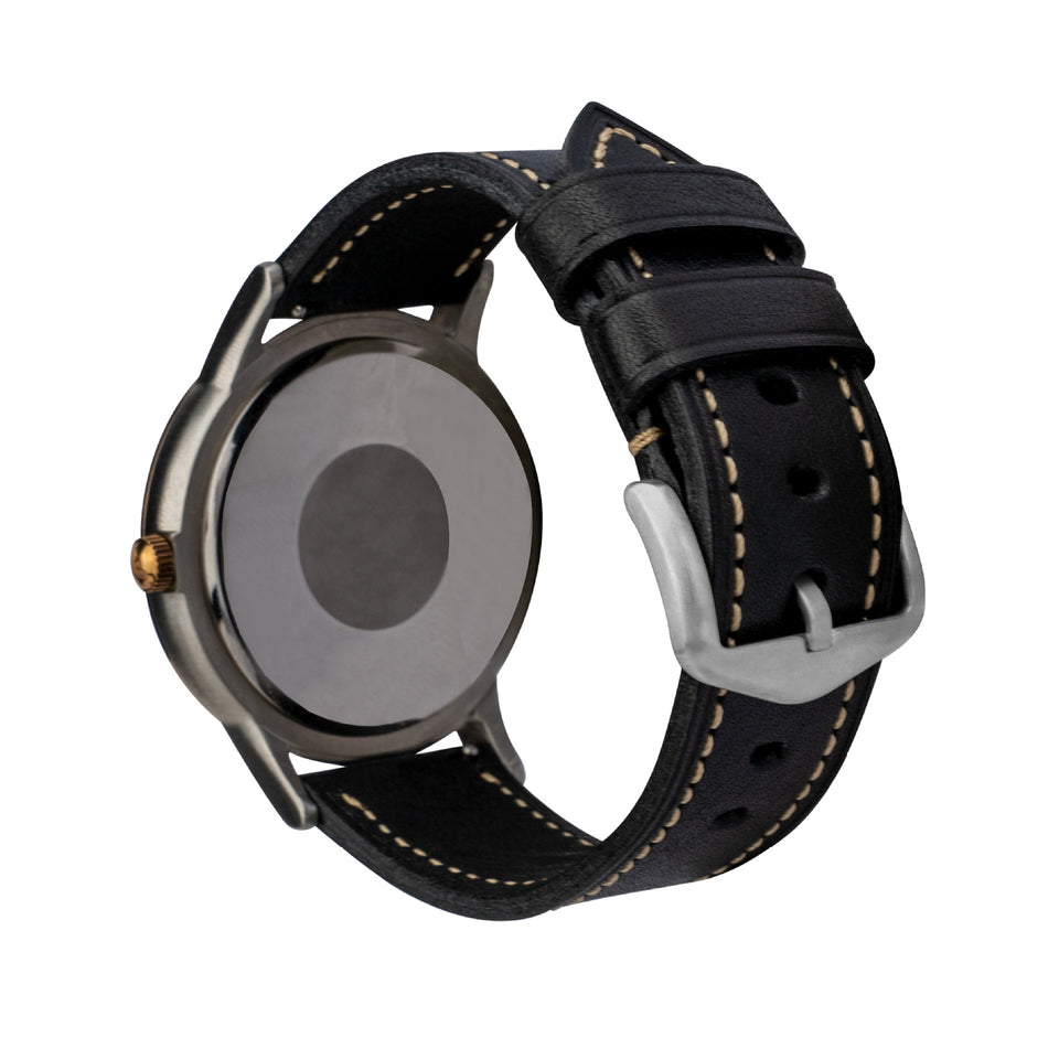 Retro Pure Cowhide Leather Watch Strap Pin Buckle | Vintage Watch Band