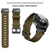 Quick Release Nylon Woven Watchband Accessories | Durable Watch Straps