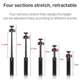 MT-16 Upgraded Extended Tripod Phone Camera Selfie Stick | 190g Portable