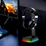 Color Changing Gaming Headset Bracket Stand | RGB LED Headphone Holder