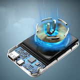 Mini Magnetic 10000mAh Wireless Power Bank | Portable Fast Charger 275g