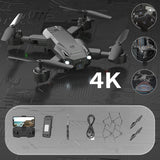 Obstacle Avoidance Drone 4K Dual Camera | HD Aerial Photography Quadcopter