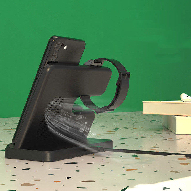 Folding Screen Desktop Wireless Charger | 3-in-1 Charging Station