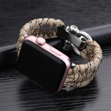 Nylon Sports iWatch Woven Steel Buckle Strap 38/42/40/44mm | Durable Band