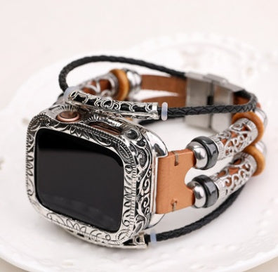 Ethnic Watch Belt Case Bezel Protective Cover | Stylish Watch Protection