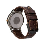 Retro Pure Cowhide Leather Watch Strap Pin Buckle | Vintage Watch Band