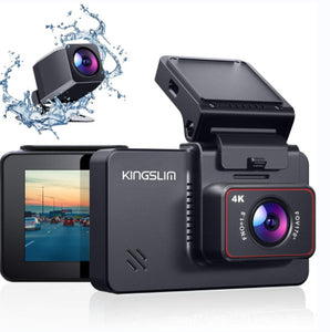 4K HD Night Vision Driving Recorder Dual Lens 360° Parking Camera | 24H Monitor