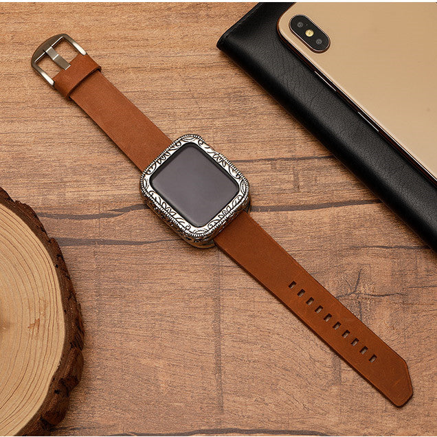 Ethnic Watch Belt Case Bezel Protective Cover | Stylish Watch Protection