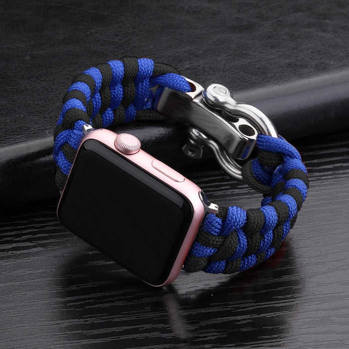 Nylon Sports iWatch Woven Steel Buckle Strap 38/42/40/44mm | Durable Band