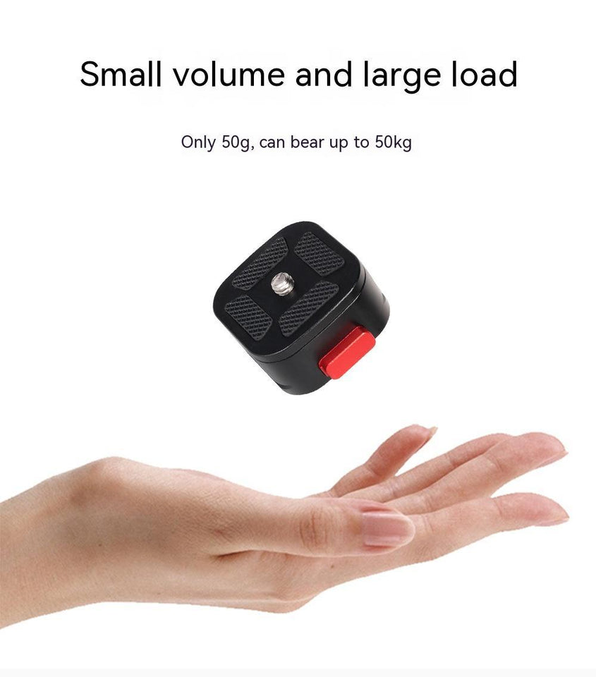 SLR Camera Portable Aluminum Alloy Quick Shoe Stabilizer | Quick Release Base