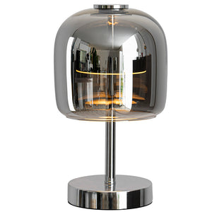 Decorative Table Lamp Glass Nordic Bedside Bar Ambience Light | USB 1350g