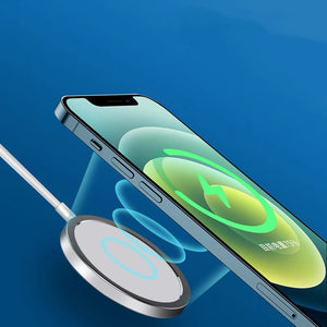 Fast Wireless Charger Magnet Suction | Magnetic Charging Pad