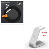 3-in-1 Fast Charging Station Wireless Charger Stand | Quick Charge Dock